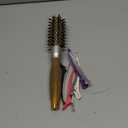 Fagaci Small Round Brush with Natural Boar Bristle for Blow Drying, Hair Styling, and Volume | Nano Technology Ceramic + Ionic for Healthy Hair