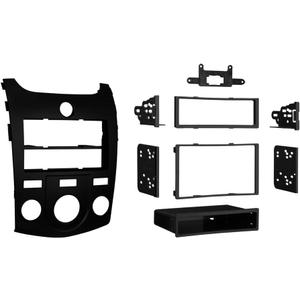 Metra 99-7338B Kia Forte 2010-2013 Installation Dash Kit for Double DIN/ISO Radios, Black