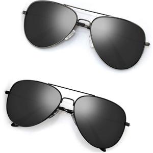 Polarized Aviator Sunglasses for Men/Women Metal Mens Sunglasses Driving Sun Glasses