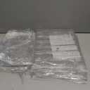 SPACEKEEPER Adjustable Shelf Divider for Closet, Clear Purse Organizers for Closet Acrylic Handbag Separators Storage Organizer Bookshelf Separator Dividers in Bedroom, Office