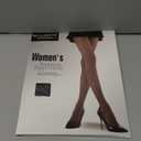 MEME & WEWE 2 Pairs Tights for Women, Sheer Stockings for Women Pantyhose, 20D High Waist No Rip Control Top Tight Pantyhose, (Black, Small)