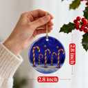 2 x Starry Night Ornament  Christmas Ornament, Christmas Decoration, & Perfect Holiday Decor | Gift Exchange, Gift Idea