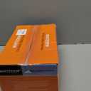 Fall Protection Premium Safety Harness with Shock Absorbing Lanyard, Vented & Padded Shoulder, Legs & Back - Upgrade 4 Quick Buckles (Blue)