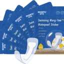 Waterproof Pads for Swimming | Swimming Private Stickers for Women | Skin-Friendly Private Area Protection | Dirt Prevention for Swimming & Daily Activities | 6-Pack5.9 * 16.5in