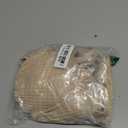 ZAFUL Metal Ring Bandeau Bikini Set Tie Side Bathing Suit High Cut 2 Piece Swimsuit Cutout Swimwear (Medium, Beige)