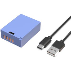 SMALLRIG NP-W126S Battery, 1050mAh Replacement USB-C Battery for Fujifilm X100 VI, X-E5, X-M5, X Half, X100V, X-T3, X-T50, X-Pro3, X-T20, X-T30, X-T30 II, X-T200, X-H1, X-T2, 2.5H Fast Charging (Blue)