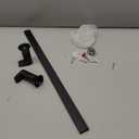 Moen Genta LX Modern Single Kitchen or Bathroom Towel Bar, 24-Inch, Matte Black, BH3824BL