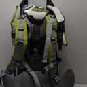 besrey Baby Backpack Carrier, Toddler Hiking Backpack with Safety 3Height Seat, Adjustable Straps&Waist Belt, Foldable Frame Lightweight Large Capacity Child Carrier for Hiking (Army Green)