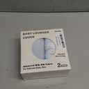 Baby Lounger Cover 2 Pack - Silky Soft and Breathable Infant Lounger Cover, Newborn Lounger Slipcover for Baby Boys Girls, Fits Cpzzkq & Most Loungers, Cover Only, ZumaBlue