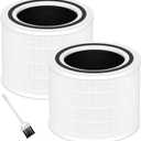 Core 200S Replacement Filter for LEVOIT Core 200S Smart WiFi Air Purifier, Funmit 3-in-1 Filter Replacement and High-Efficiency Activated Carbon, Part # Core 200S-RF, 2 Pack