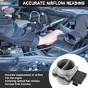 Mass Air Flow Sensor Meter Sensor MAF Sensor - Compatible for Chevrolet Impala 2000-2005 for Chevrolet Astro Van 1996-2005 for Chevrolet Malibu 1997-2003 - Replace Part 25008302