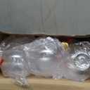 Patelai 18 Pcs Christmas Drink Balls Shot Glass Ornament Plastic Fillable Xmas Tree Ornaments Clear Xmas Water Bottle Bulbs for Holiday Party Decoration(Round,150 ml)