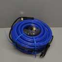 50FT Heated Water Hose for RV, Heated Drinking Water Hose with Thermostat, Lead and BPA Free,1/2" Inner Diameter, Temperatures Down to -40F Self-Regulating, Blue Appearance