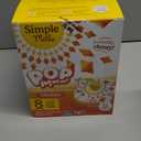 Simple Mills Pop Mmms Cheddar Baked Snack Pack Crackers, Healthy Snacks for Kids, Individual Packs, Gluten Free, 8 Ct (Pack of 2) (5.6 Ounce (Pack of 2)), BB Date 02/22/2026