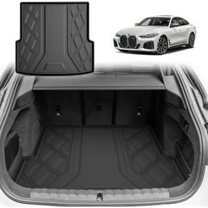 Original 2022-2025 2026 I4 Cargo Liner for BMW I4 eDrive35 /eDrive40 /xDrive40 /M50 - Custom Fit Heavy Duty TPE All Weather Protection Liner 3D Shaped Laser Measured Cargo Mat Accessories