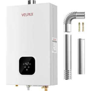 Propane Tankless Water Heater, 4.21GPM 16L Indoor,Constant Propane Water Heater,Instant Hot Propane Gas Water Heater with Fahrenheit Digital Display,Multi-Protection