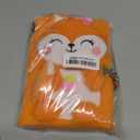 Fox Diary for Girls with Lock, Plush Fox Toys Gift for Teen Girls, Kids Fox Writing Journal Notebook, Birthday Gifts for Little Girls Ages 5 6 7 8 9 10-12 Year Old