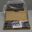 Knife Sets for Kitchen with Block, 17 Pieces with Magnetic Knife Holder, German High Carbon Stainless Steel Damascus Pattern Chef Knife Set