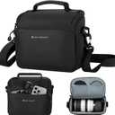 K&F CONCEPT Camera Sling Bag Small Crossbody Camera Case DSLR/SLR/Cute Compact Shoulder Photography Bags for Photographers
