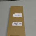 Gold Taper Candle Holder Set of 6, Brass Gold Tall Candlestick Holders, Metal Vintage Candle Stickers Long Holder Set, Pillar Decorative Candle Holder Fits 3/4 Inch Candle