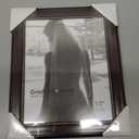 GraduationMall 8x10 Picture Frames, Real Glass, Display Photos for Wall or Tabletop, Mahogany with Gold Beads, 2-Pack