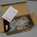 Brizled Christmas Icicle Lights, 29ft 360 LED Outdoor Icicle Lights Color Changing with Remote, 11 Function Connectable Christmas Lighting Warm White & Multicolor Xmas Lighting for Xmas Home Wedding