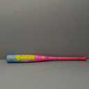 Easton | 2025 | Hype FIRE Baseball Bat | USSSA | -5 / -8 / -10 Drop | 2 3/4" Barrel | 2 Pc. Composite (Blue / Pink)