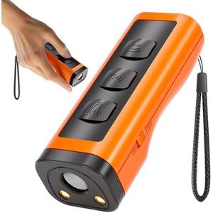 Dog Bark Deterrent Devices Rechargeable Anti-Barking Device for Dogs 50ft Long Range Ultrasonic Correct Your Dog's Bad Behavior at the Push of aButton Better Than Shock Collars or Dog Training Collars, No charger