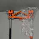 Labor Saving Arm Jack Handle 2 Pack, Construction Jack, Wall Tile Locator, Multi Function Height Adjustment Lifting Device, Door Panel Lifting Cabinet, Raised 10 in, Pair Dynamic Load 400 LB (Orange)