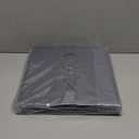 GRANNY SAYS 3-Shelf Closet Organizers and Storage, Foldable Hanging Closet Organizer, Hanging Closet Shelves with 2 Metal Hooks, Leak-Proof Closet Hanging Organizer for Locker & Camper, Gray, 2-Pack