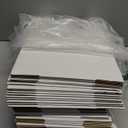 Assorted-Sizes-Shipping-Boxes-40-Pack: 9x6x4 & 11x6x6 Small-Shipping-Boxes-Mailers, White Corrugated-Cardboard-Boxes-for-Packing-Small-Business Mailing