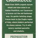 Whole Foods Market, Organic Casarecce, 16 Ounce