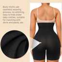 SHAPELLX Shapewear Tummy Control Seamless High Waisted Body Shaper Waist Slimming Thong Underwear Girdle Tummy Slimmer (XS)
