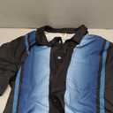 Hardaddy Men's Vintage Bowling Shirt Short Sleeve Button Down Hawaiian Summer Beach Casual Shirts (Medium, Blue-4)