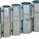 Eastman 45041 Plumbers Socket Set with Bar Handle 5-Piece, Silver