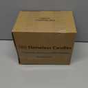 Flameless Candles Battery Operated with Remote and 2/4/6/8 H Timer, 6pcs Flickering Fake Electric Candles for Festival Home Party Decor (D3 x H 6") (Ivory)