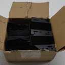 16 Pcs 2"x 4" Joist Hanger,Q235B Steel Face Mount Joist Hangers,Black Powder Coated Hurricane Ties for Rafter, Rafter Brackets for Floor, Deck and Ceiling Joists