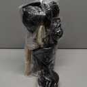 Astercook 39 PCS Kitchen Utensils Set, Silicone Cooking Utensil Sets with Wooden Handle, 446F Heat Resistant Food Grade Spatula Set, BPA Free Kitchen Gadgets Tools Set & Spoons for Nonstick Cookware (Black)