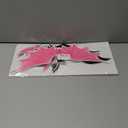 20Pcs Halloween Garage Decoration Magnet Stickers Black Pink Bat Refrigerator Decals Magnet Stickers for Party Home Door Dishwasher Decor