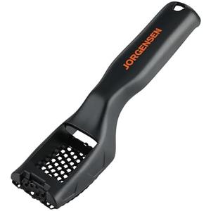 JORGENSEN Mini Wood Plane, Professional Surform Shaver Tool, 65MN Sharp Blade, Black ABS Plastic, Wood Shaver Tool for Woodworking - Suitable for Detailed Work, Lightweight, Easy to Carry, Rasp File