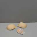 Invisible Strapless Sticky Bra Push up for Women, Ultra Adhesive Bra for Backless Dress, Cleavage Bra Lift Novelty Bras (B Cup, Light Beige)
