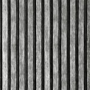 Yun-aeon Natural Wood Peel and Stick Wallpaper Grey Wood Slats - 17.3"x 120" Self-Adhesive Waterproof Vinyl Removable Wall Paper for Wall Decor Bedroom (Gray)