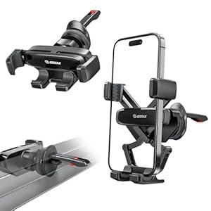 Esoulk Car Phone Holders for Your Car Air Vent Phone Mount [Thick Cases Friendly] Cell Phone Holder Car Accessories for Women Men for iPhone 16e 16 15 Pro Max Samsung S25 Ultra All Phones, Black