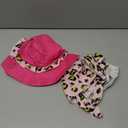 Baby Girl Wild One 1st Birthday Outfit Leopard Print Bloomer Shorts Set Cheetah Dress Jungle Safari Theme Outfits Rose Red 18-24 Months
