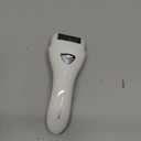 Electric Foot Callus Removers Rechargeable, Portable Electronic Foot File Pedicure Tools, Electric Callus Remover Kit, Professional Pedi Feet Care Perfect for Dead, Hard Cracked Dry Skin Ideal Gift (001-white)