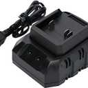 21V Single Port Rapid Charger Base, Fast Charger for 21V Lithium-Ion Battery (Battery Not Included)