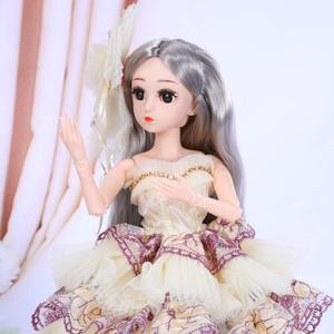 UCanaan BJD Dolls 1/4 SD Smart Doll 18 Inch 18 Ball Jointed Doll DIY Toys with Full Set Clothes Shoes Wig Makeup, Best Gitfs for Girls Christmas Birthday (Nitya)