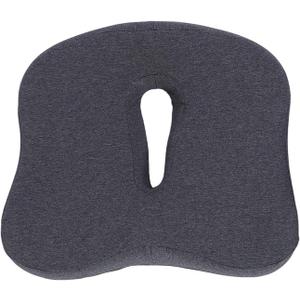 Office Chair Cushion, Ergonomic Pain Relief Memory Foam Seat Cushion, Non Slip Car Seat Cushion for Long Sitting Office Workers, Car Drivers, Gaming, Wheelchair