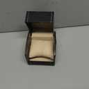 10 Packs Single Grid Watch Box with Pillow, PU Leather Gift Case for Bracelet, Jewelry Wristwatch Storage, Watches Display Holder for Men and Women, Single Watch Roll Organizer, Black