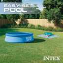 Intex Easy Set 8 ft x 24in Above Ground Pool Set, Round Inflatable Swimming Pool with 330 GPH Cartridge Filter Pump and Type H Cartridge